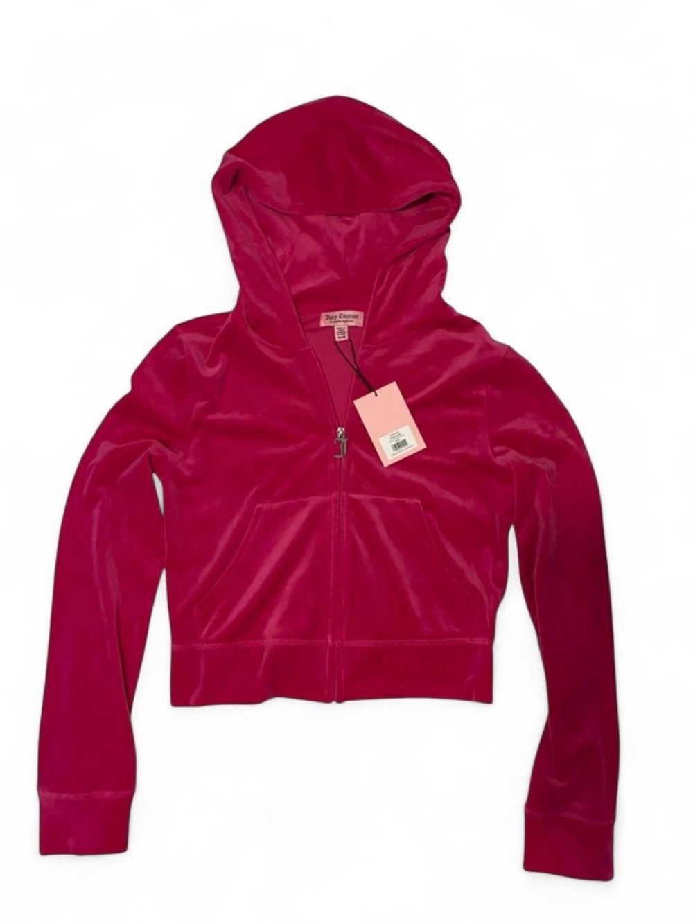 🌸Juicy Couture pink velour zip up🌸